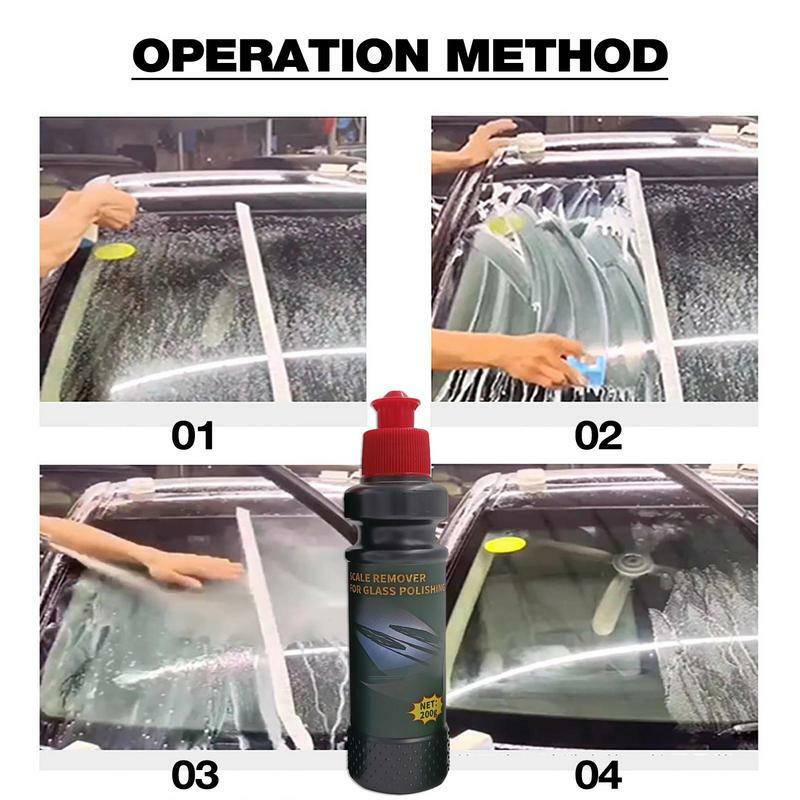 ฟิล์มป้องกันกระจกรถยนต์200ก. แผ่นฟิล์มเคลือบกระจกรถยนต์น้ำยาทำความสะอาดกระจกกันน้ำได้สำหรับกระจกรถยนต์