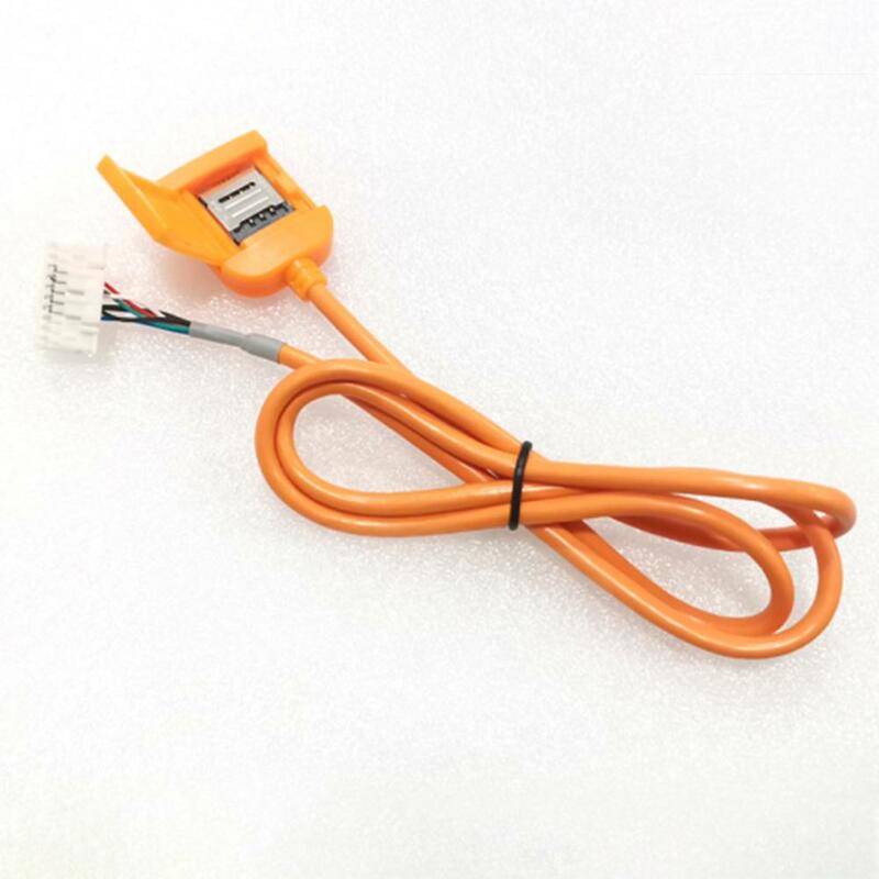 Sim Card Slot Adapter For Android Radio Multimedia Gps 4g 20pin Cable Connector Car Accsesories Wires G4i7