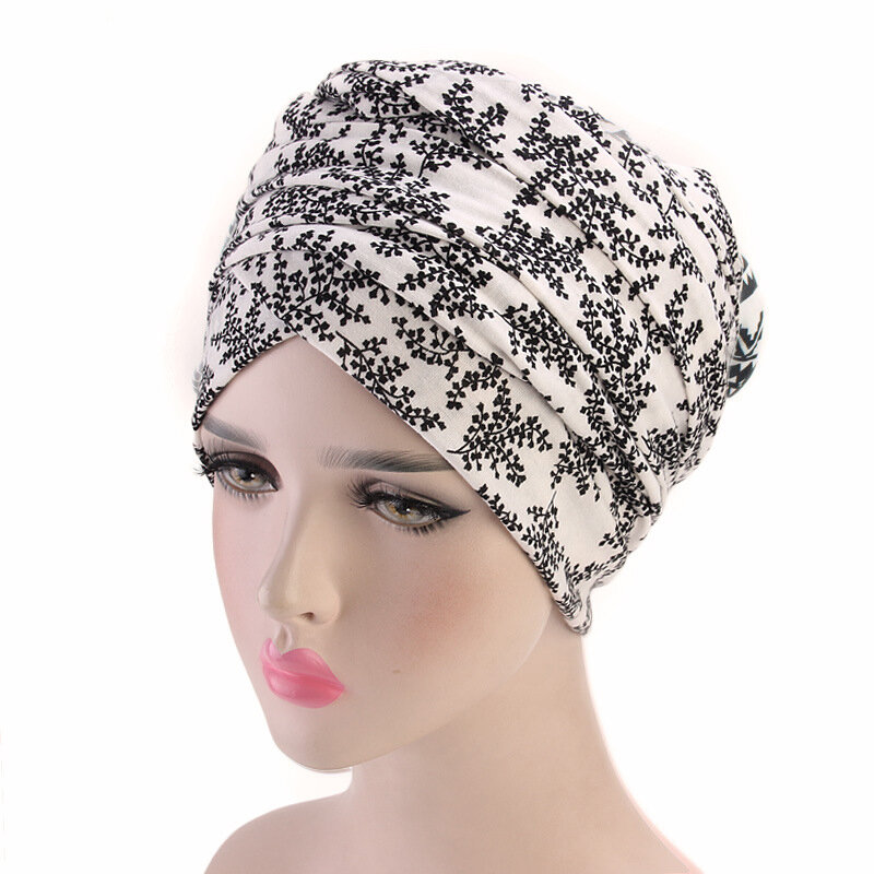 Frauen Multi-farbe Nutzung Turban Afrikanische Druck Lange Kopf Wrap Kopftuch Geometrische Design Kopf Schal Bandanas Haar Zubehör