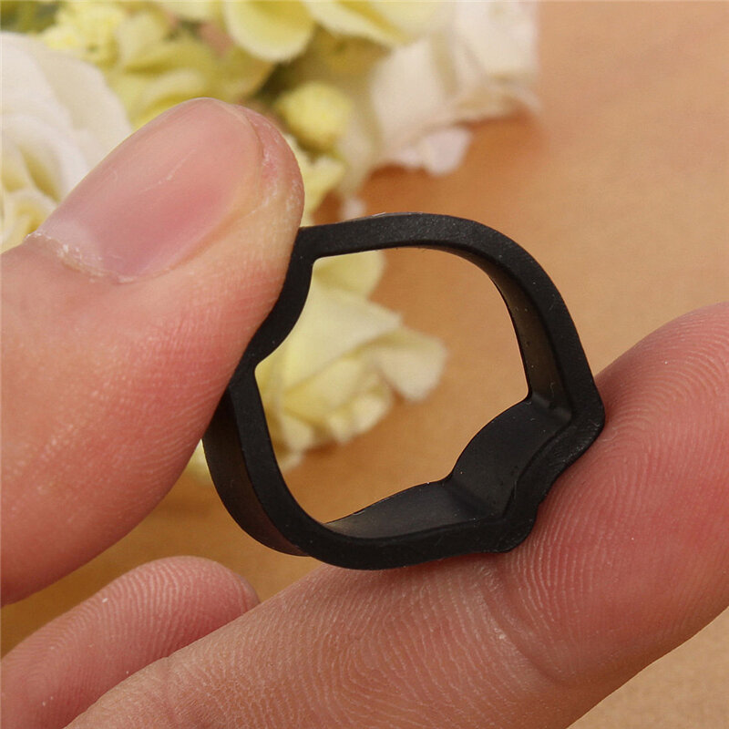 Silicone Rubber Watch Bands Keeper Holder, Loop, 16mm, 17mm, 18mm, 19mm, 20mm, 21mm, 22mm, 24mm, 26mm, 30mm, activity Anel Acessórios, 2Pcs
