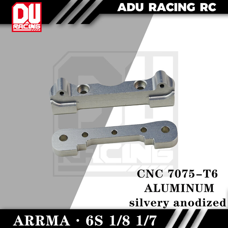 Soporte de suspensión CNC 7075-T6 de aluminio para ARRMA 6S 1/8 y 1/7