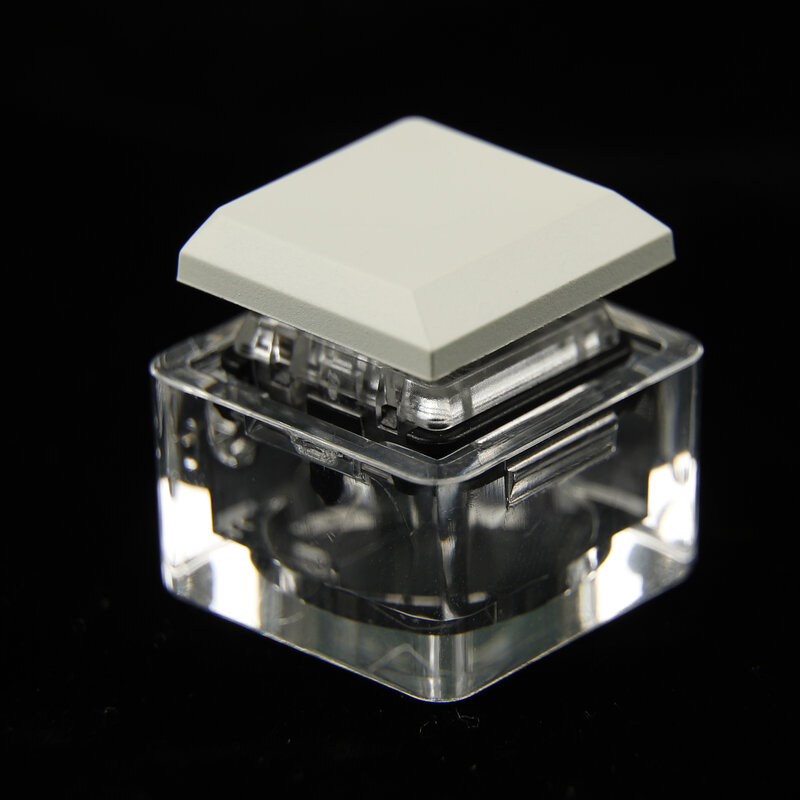 Kailh Choc Low Profile Keycaps for 1350 Chocolate Switch Translucent White Black Mechanical Key Cap
