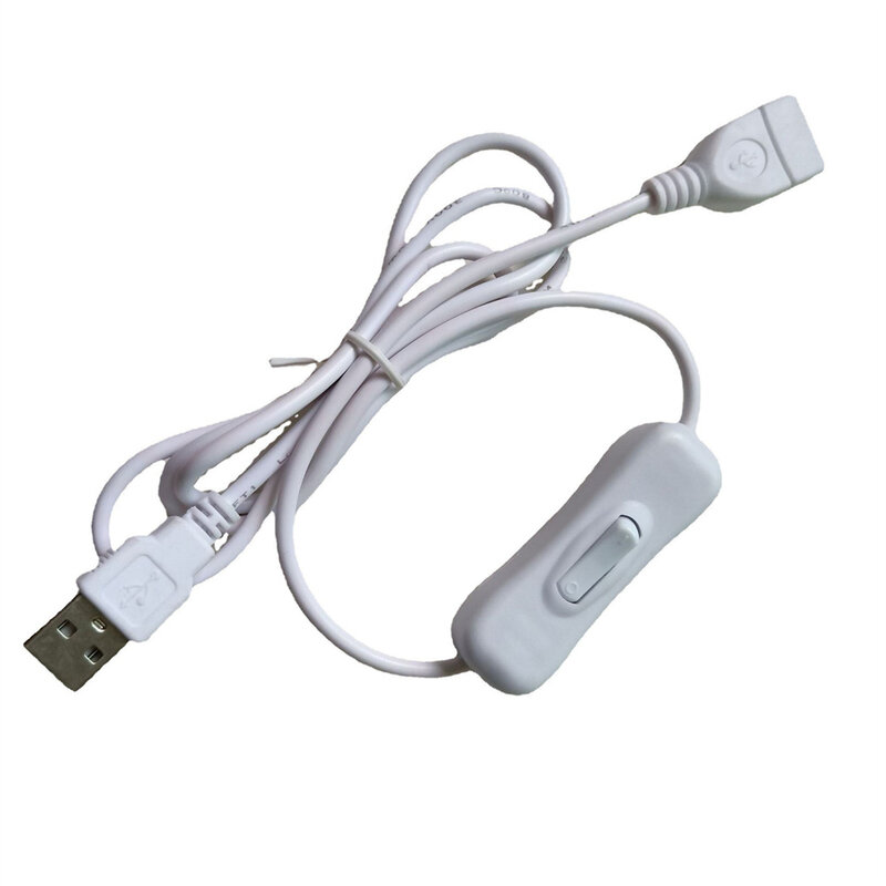 100 سنتيمتر USB كابل تمديد الحبل مع ON/OFF التبديل USB كابل تمديد تبديل USB خط امدادات الطاقة دائم محول الملحقات