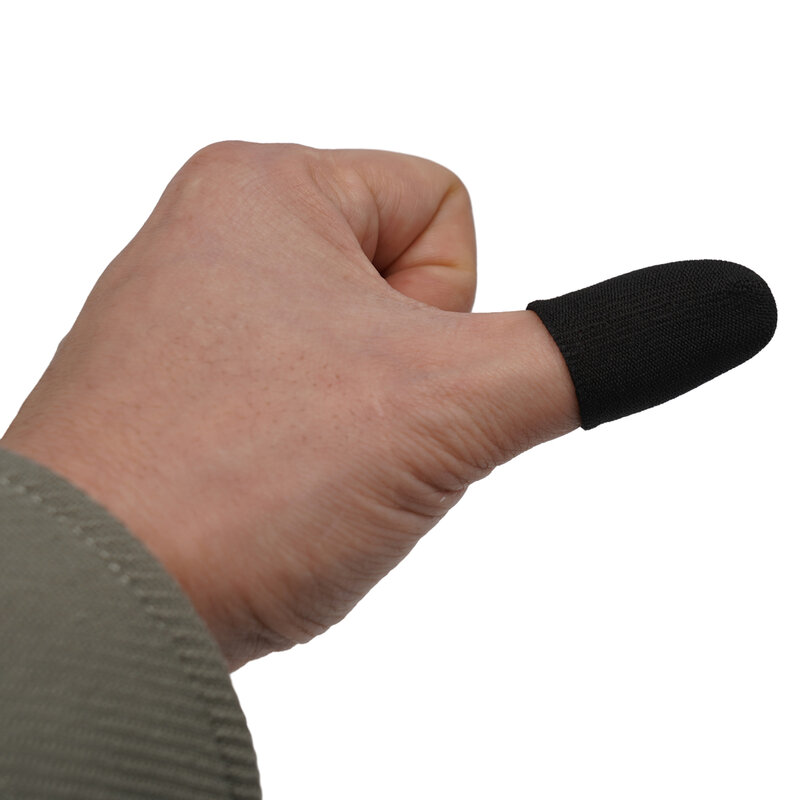 Sarung tangan Game seluler 1 pasang, untuk layar sentuh cerdas, sarung tangan jempol Game antikeringat dan geser Esports