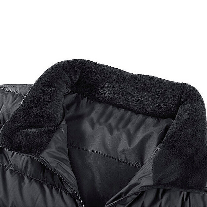 Męska kurtka zimowa Arazooyi ultralekki ciepły kurtki z puchu kaczego płaszcz turystyczny na zewnątrz wiatroszczelny kurtka pikowana Plus Size