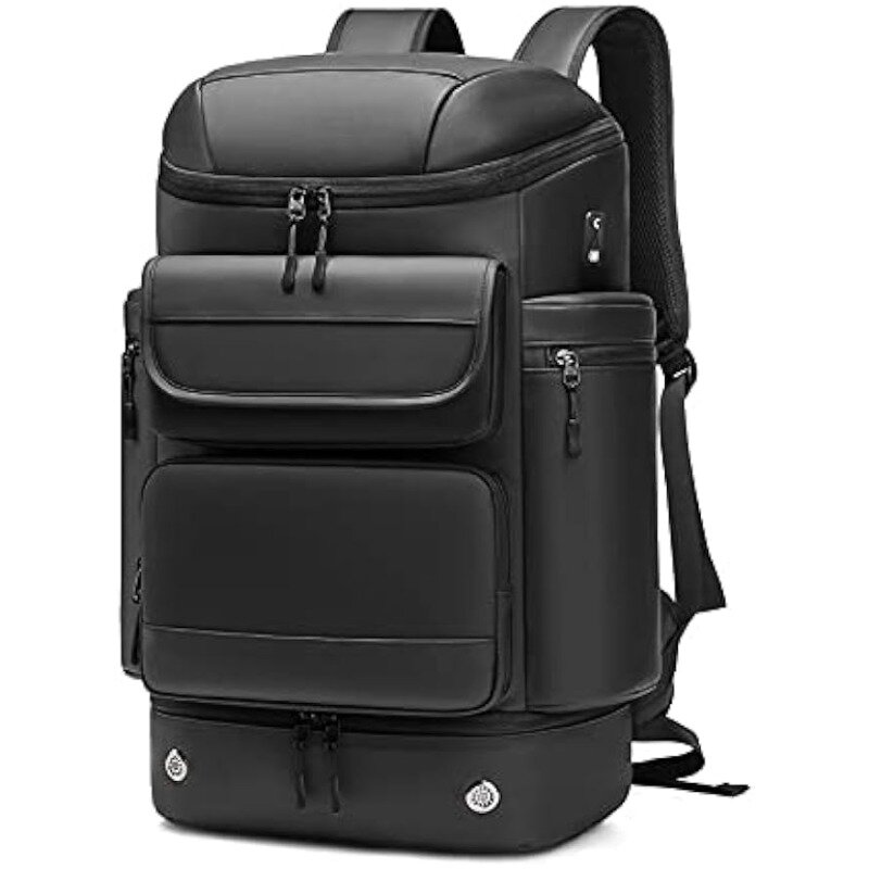 Дорожный рюкзак, 50 л, водонепроницаемый походный Треккинговый рюкзак с отдельной сумкой для обуви, деловой рюкзак для ноутбука 17 дюймов