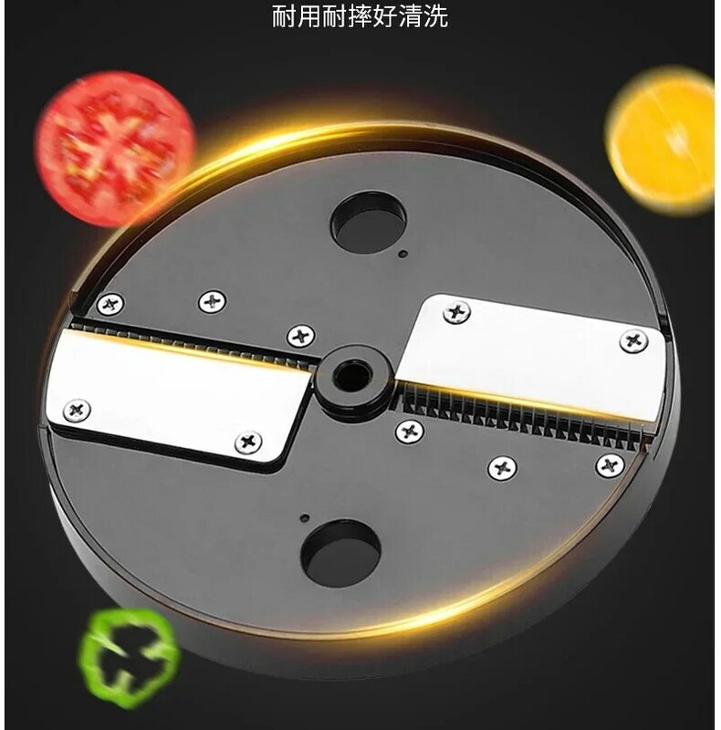 Electric vegetable cutter blade accessories, Slice, Shred and dice accessories