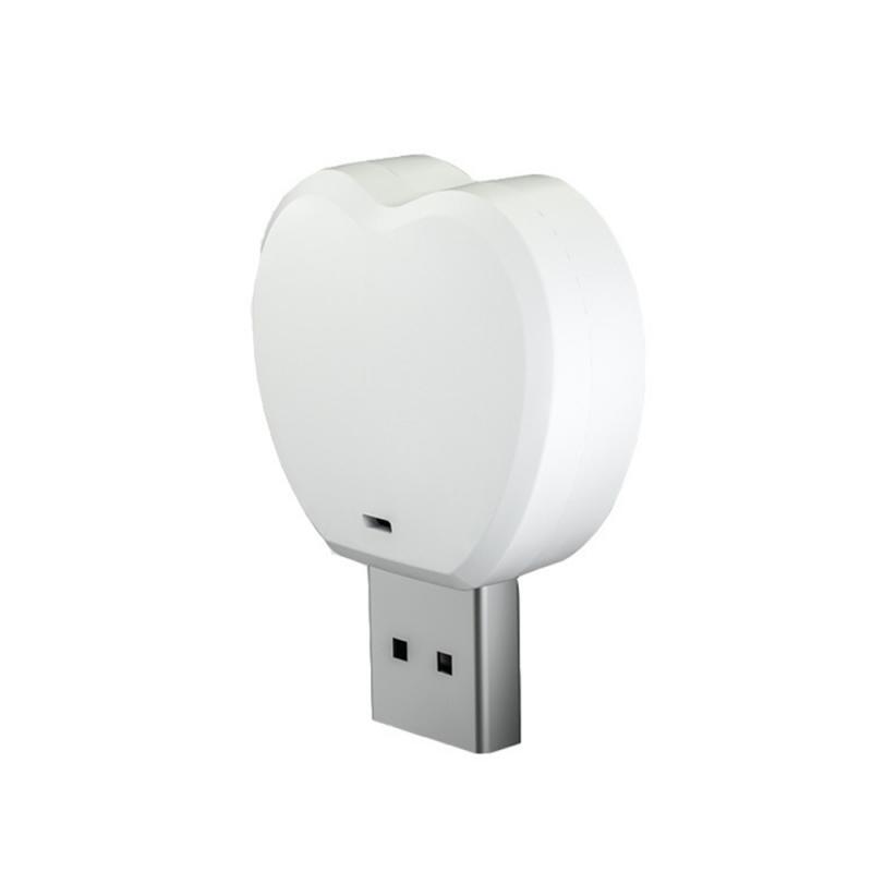 Mini Smart Voice Controlled LED Night Light, pequena lâmpada de plugue USB, mesa, quarto, 1-10pcs