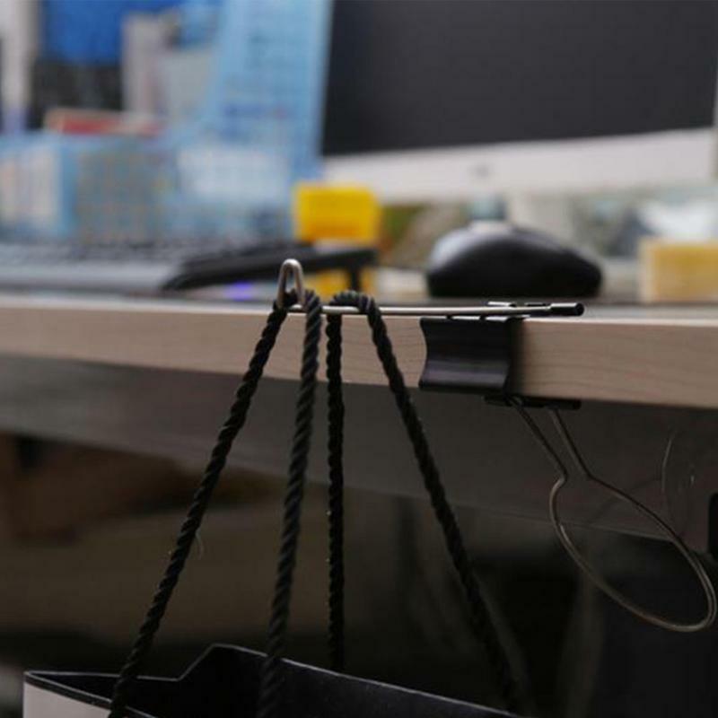 Schreibtisch becher halter Klemme Anti-Spill-Clip Schreibtisch Flasche Cup Stand Schreibtisch Zubehör für Arbeitsplatz Desktop stationären Organizer