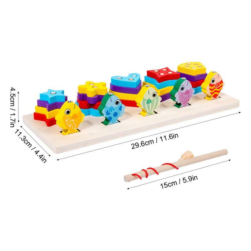 Toddler Shape Sorter Shape Stacker Color Recognition Toy Preschool Educational Learning Activities Toy Montessori