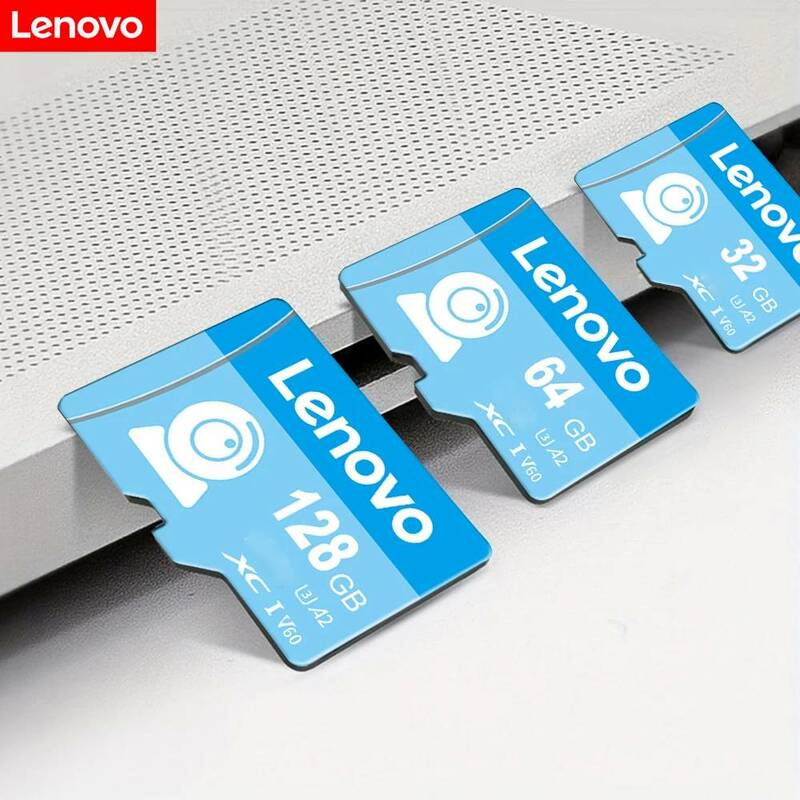 Lenovo Original Newest 2TB Micro SD Card Class 10 V60 Trans 128GB SD Flash Cards For Camera Nintendo Switch 1TB 512GB TF Card