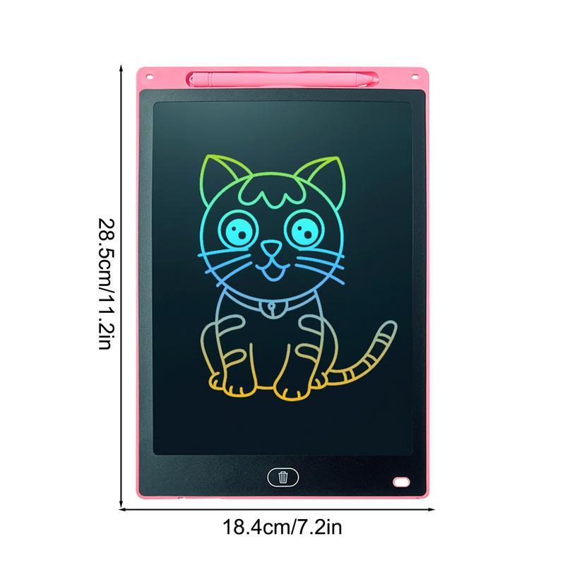 LCD Writing Tablet Portable Drawing Writing LCD Board Learning Education Toy Children Doodle Board For Nursery Car Living Room