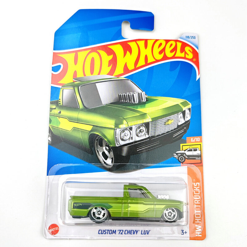 2024-118 Hot Wheels Cars CUSTOM '72 CHEVY LUV 1/64 Metal Die-cast Model Collection veicoli giocattolo