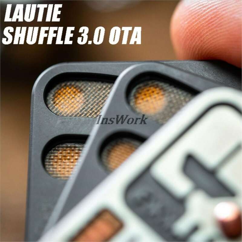 Lautie shuffle 3.0 otaステッカーアクセサリーキットネジ磁気フィジェットプッシュ玩具