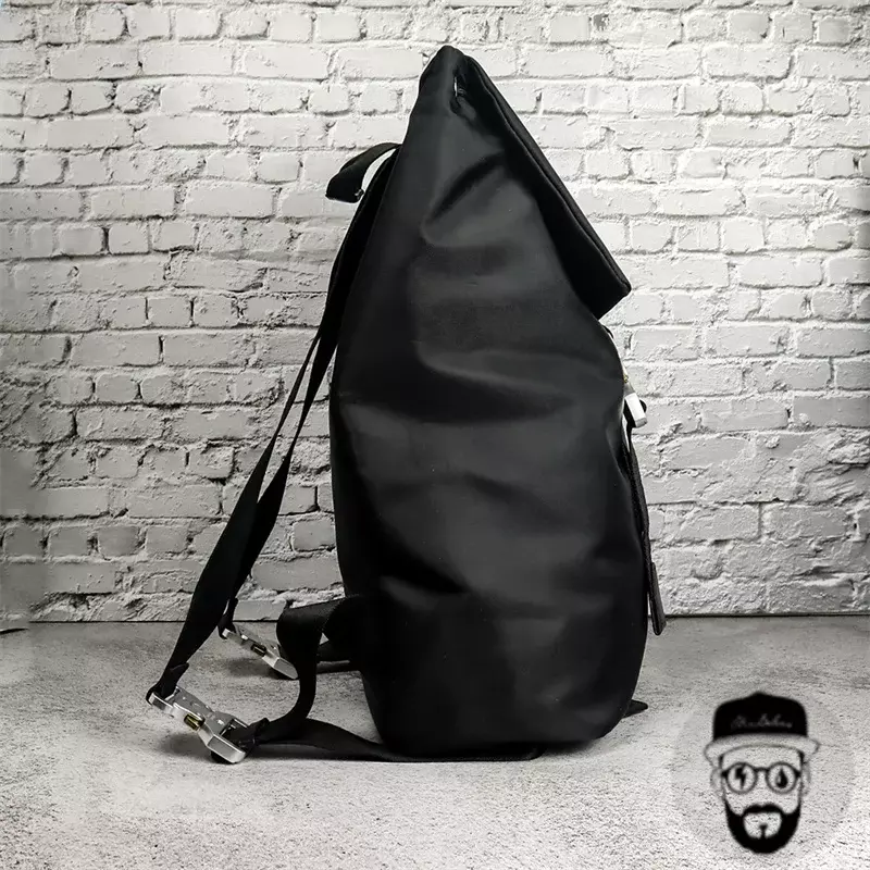 Y2K Silvery Metal Buckle ALYX Backpacks Men Women High Quality 1017 Alyx 9SM Bag Multifunctional Nylon Zip Tank Bags