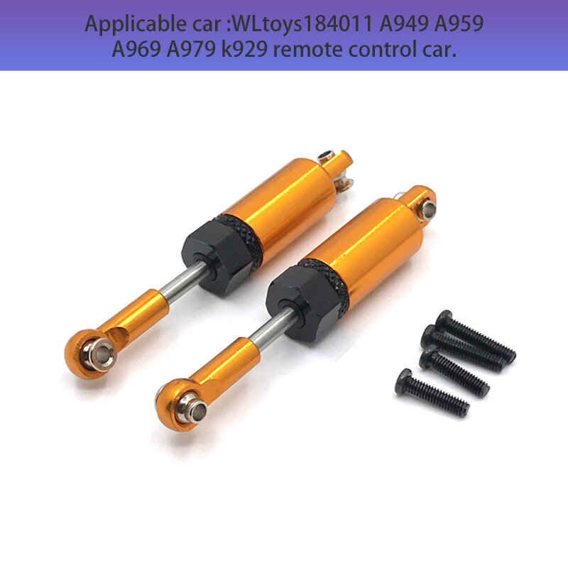 WLtoys184011 A949 A959 A969 A979 K929 Ulepszenie akcesoriów zdalnie sterowanym samochodowym ciśnienie oleju amortyzatora