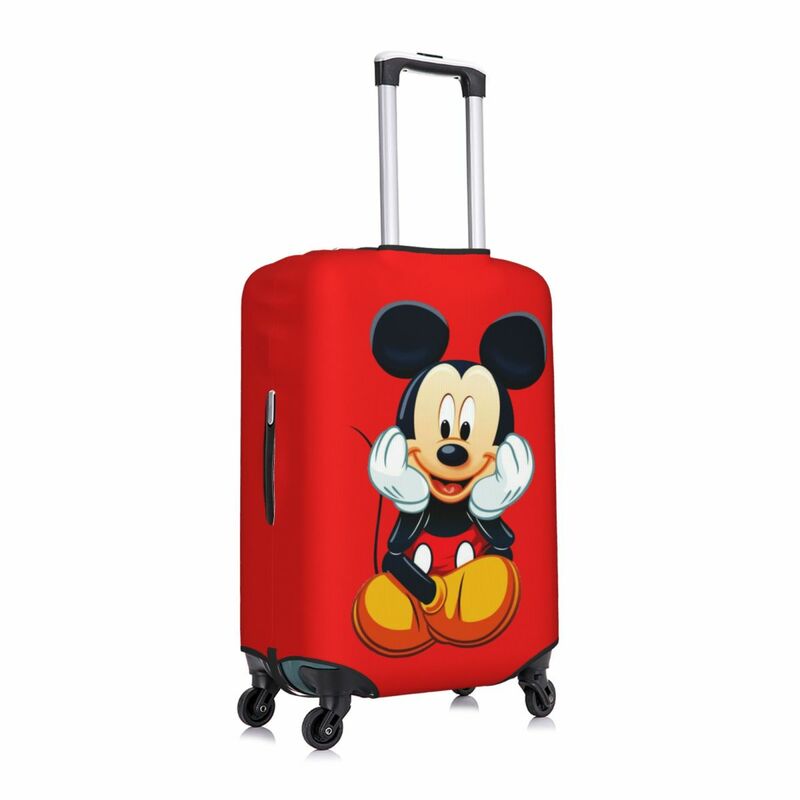 غطاء أمتعة ميكي ماوس مخصص ، واقي ، أغطية حقيبة سفر لطيفة ، 18-32 بوصة