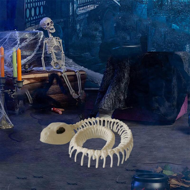Durevole decorazione di Halloween ornamento in resina spettrale Halloween Decor resina scheletro scultura corvo ragno lucertola puntelli decorativi