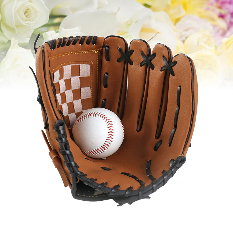 10 5 Baseball Glove Adult Left Hand Softball Mitt Thicken Infield Pitcher Gloves For Kids
