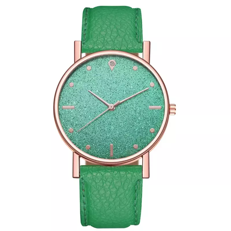 Relógio Quartz de luxo para mulheres, mostrador em aço inoxidável, pulseira casual, presente feminino, 2022