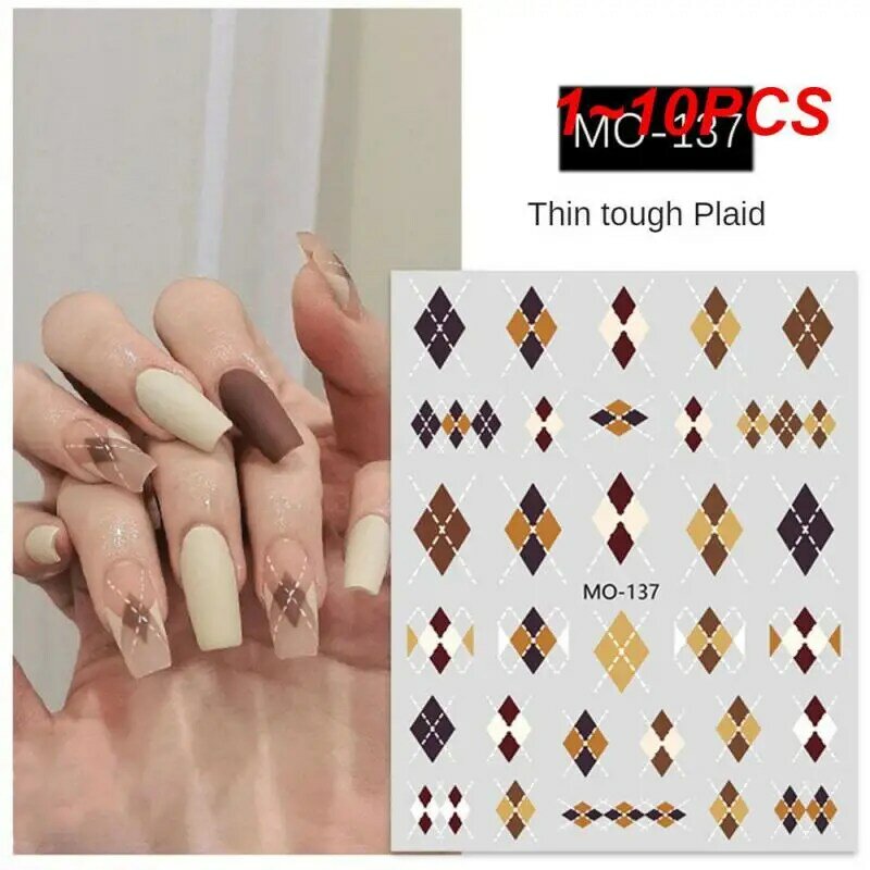 Fashionable Applique Waterproof And Durable Beauty Accessories Convenient Nail Stickers Toxic Free And Safe