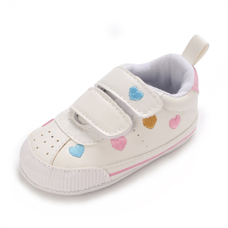 Baby's New Spring And Autumn Walking Shoes Five Pointed Star Pattern Rubber Soled Walking Shoes Rubber Soled Non Slip Bed Shoes