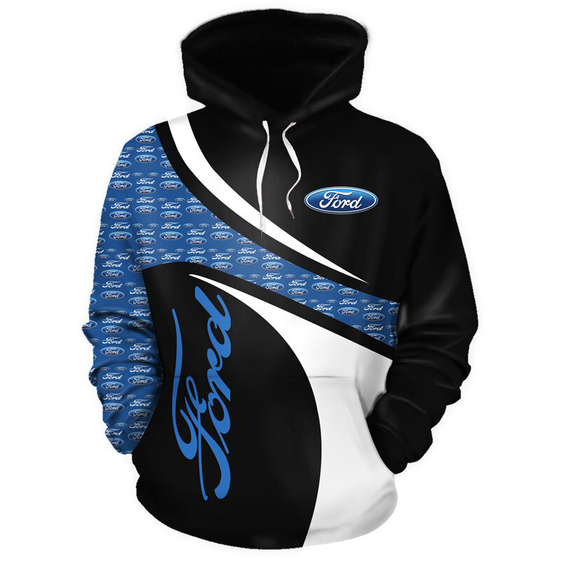 Motorcycle Off-road 3D Printed Hoodie Hip Hop Fashion Harajuku Sportswear FORD Brand Hedging Mens Clothing