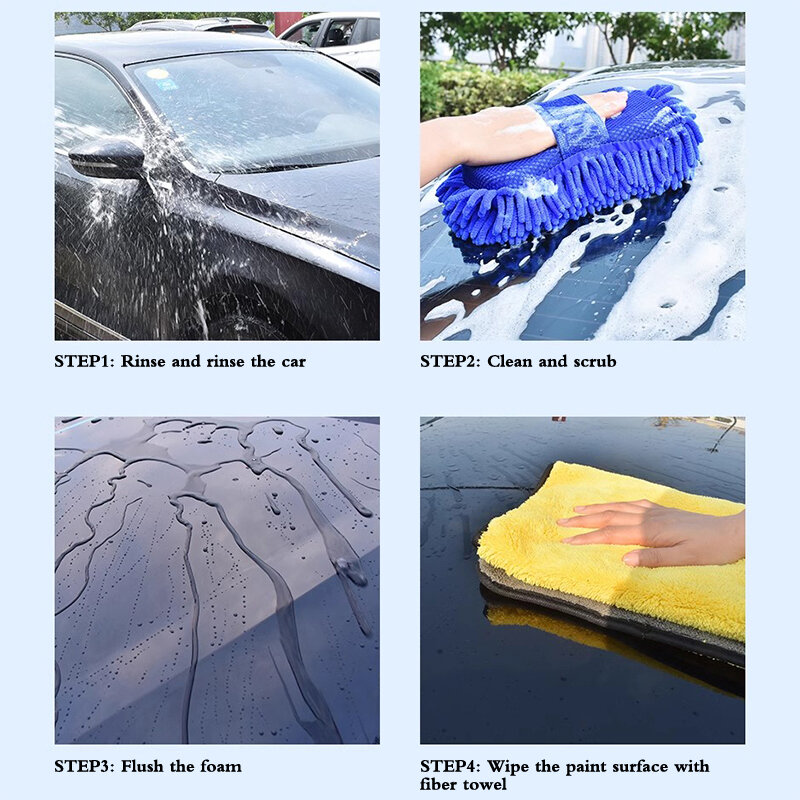 Auto waschanlage Mikro faser Auto waschanlage Schwamm Reinigung Auto pflege Detail lierung Bürsten Wasch handtuch Auto handschuhe Styling Zubehör