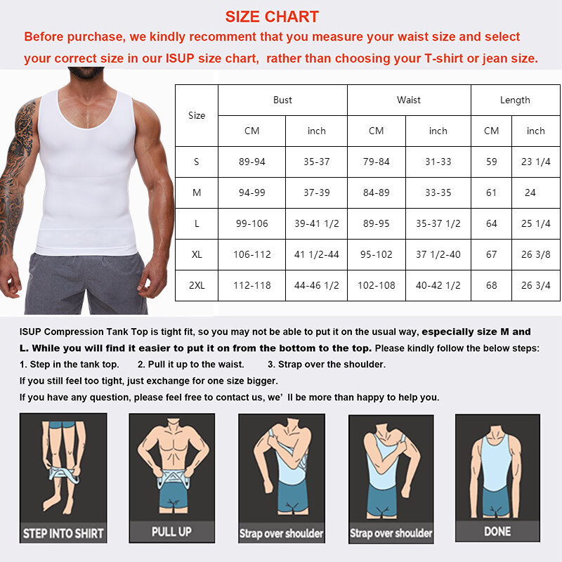 Kompression hemden Männer Bauch Kontrolle Shape wear Kompression shemd flachen Bauch Bauch schlanke Weste Taille Trainer Fitness Workout