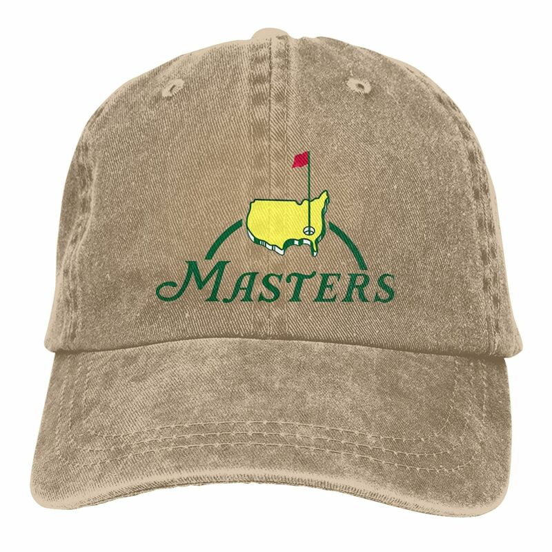 Masters Tournament Baseball Cap Outfits Vintage Distressed Cotton Dad Hat Unisex Style All Seasons Travel Caps Hat