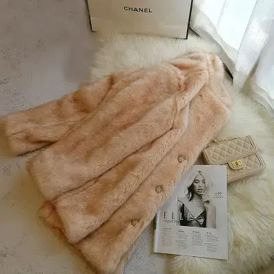 Tao Ting Li Na – manteau en fausse fourrure pour femme, nouveau Style, haut de gamme, mode, S22