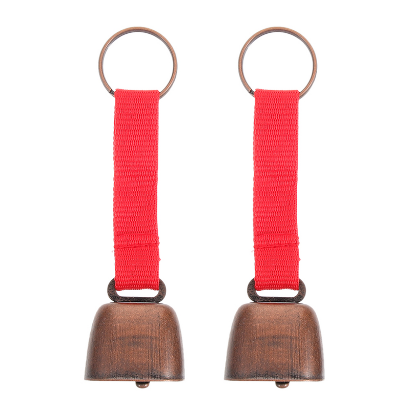 2 pezzi di campane da viaggio all'aperto Anti smarrimento accessori da appendere alla mucca per l'escursionismo dell'arrampicata del nastro del bestiame