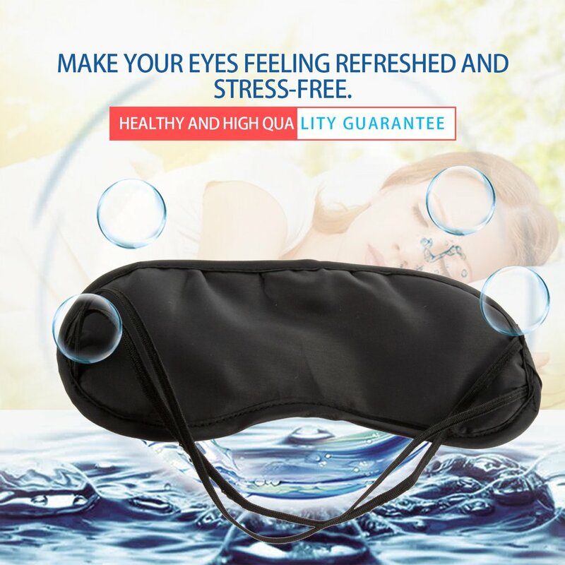 Eye Mask Comfortable Sleeping Mask for Rest Relax Travelling Fashionable Men Women Travel Sleep Aid Eye Mask Portable Eye Patch