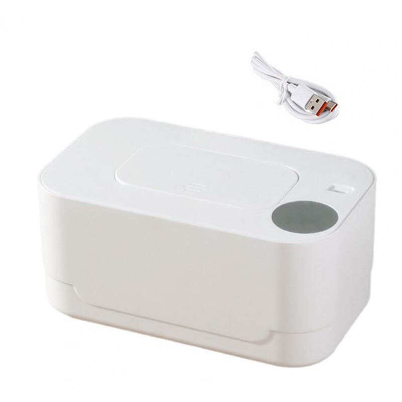 Chauffe-lingettes USB 62 pour bébé, avec capacité de température réglable, distributeur de mouchoirs