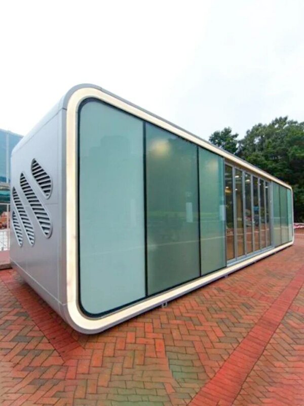 Cápsula espacial personalizada para habitación móvil, contenedor de cielo estrellado para personas, villa, hogar, habitación, sol