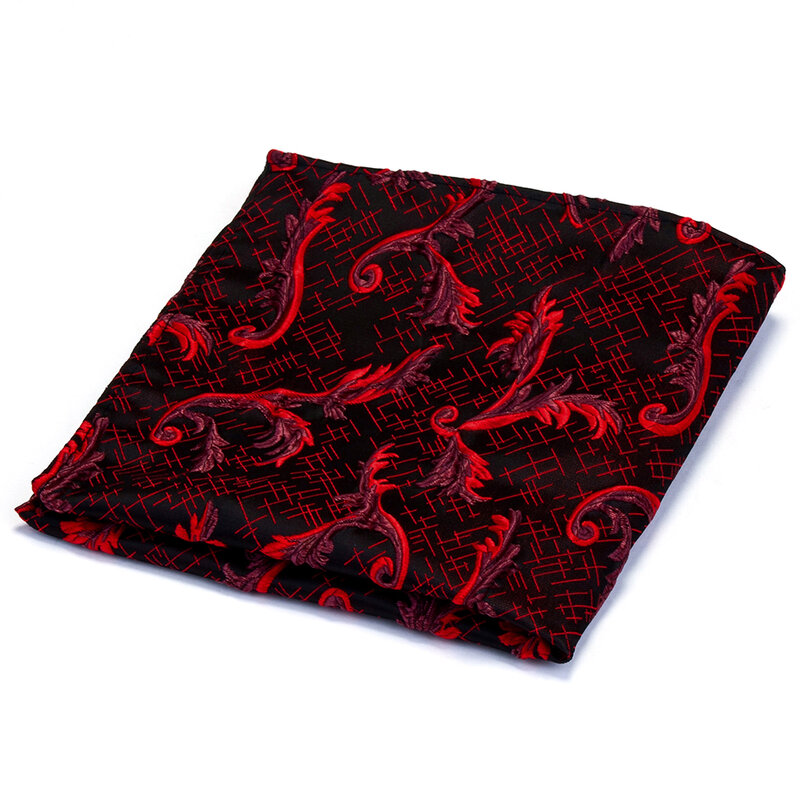 Мужской Шелковый носовой платок 25*25 см, с текстурой