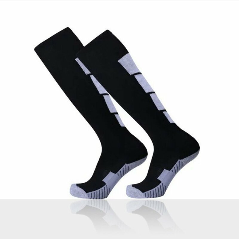 1 Pair Anti-Slip Soccer Sports Socks Men Sock Football Knee Above Long Stockings High Socks for Baseball Basket Sports