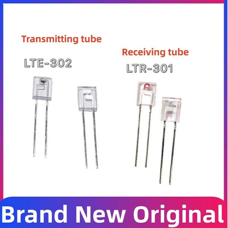 Tubo di trasmissione LTE-302 tubo di ricezione LTR-301 tubo di accoppiamento a infrarossi laterale lunghezza d'onda 940nm fototran piatto NPN IR
