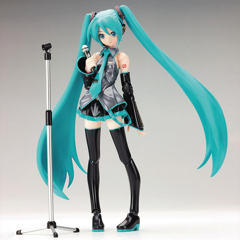 14CM Anime Action Figure Figma 014 Onion Hatsune Miku Kawaii Pvc Peripheral  Model Doll Figurals Collect ornaments Toys gifts