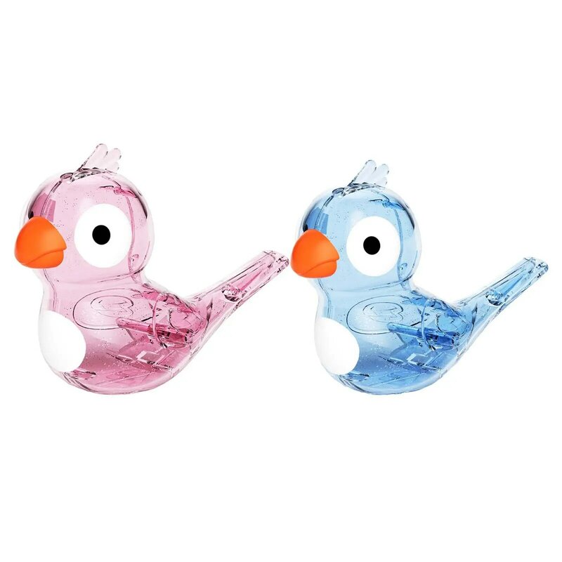 Bird Water Whistle Warbling Interesting Transparent Noisemaker for Child Birthday Gift Party Supplies Holiday Gift Bags Fillers
