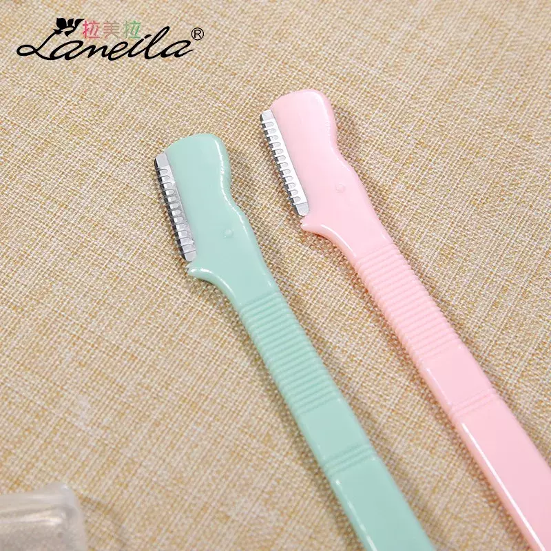 Small size eyebrow blade thrush professional eyebrow shaving stainless steel blade beauty shaving tool a0250