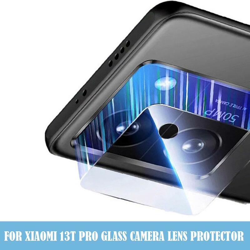 1ชิ้นสำหรับ Xiaomi 13T Pro กระจกนิรภัยป้องกันเลนส์กล้องกระจกนิรภัยสำหรับ Xiaomi 13T Pro Xiaomi13T 5G E9Z5ฟิล์มเลนส์
