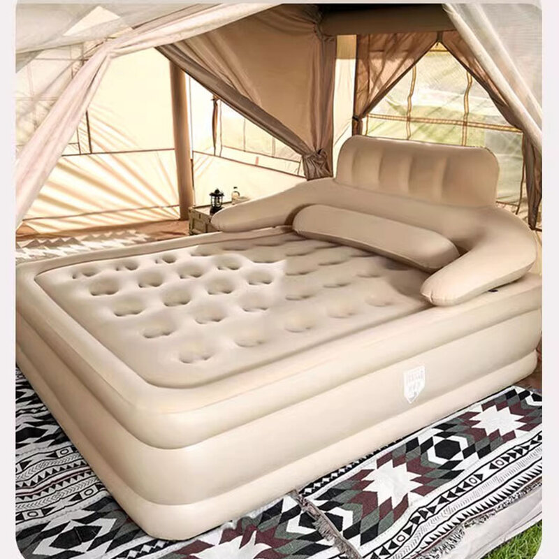 Sofá-cama inflável para casais e adultos, colchão dobrável, romântico, natureza, ao ar livre, coisas de acampamento, sexy, quarto
