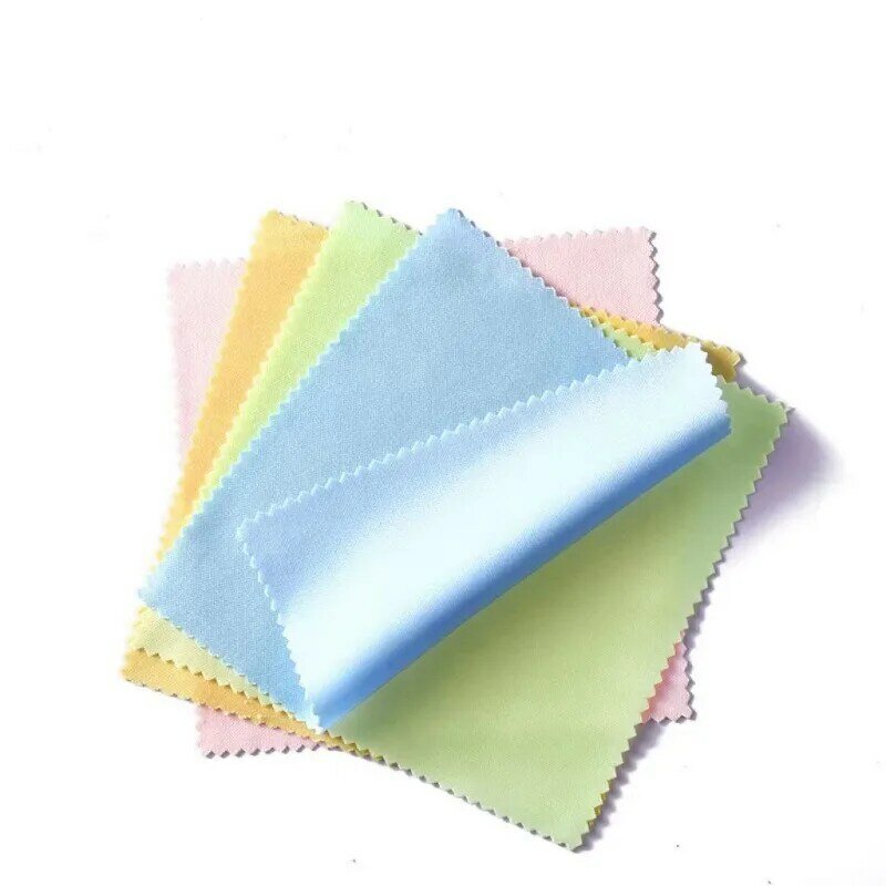 Colors Microfiber Cleaning Cloth High Quality Chamois Glasses Cleaner Eyewear Cloth Len Phone Screen Cleaning Wipes Wholesale