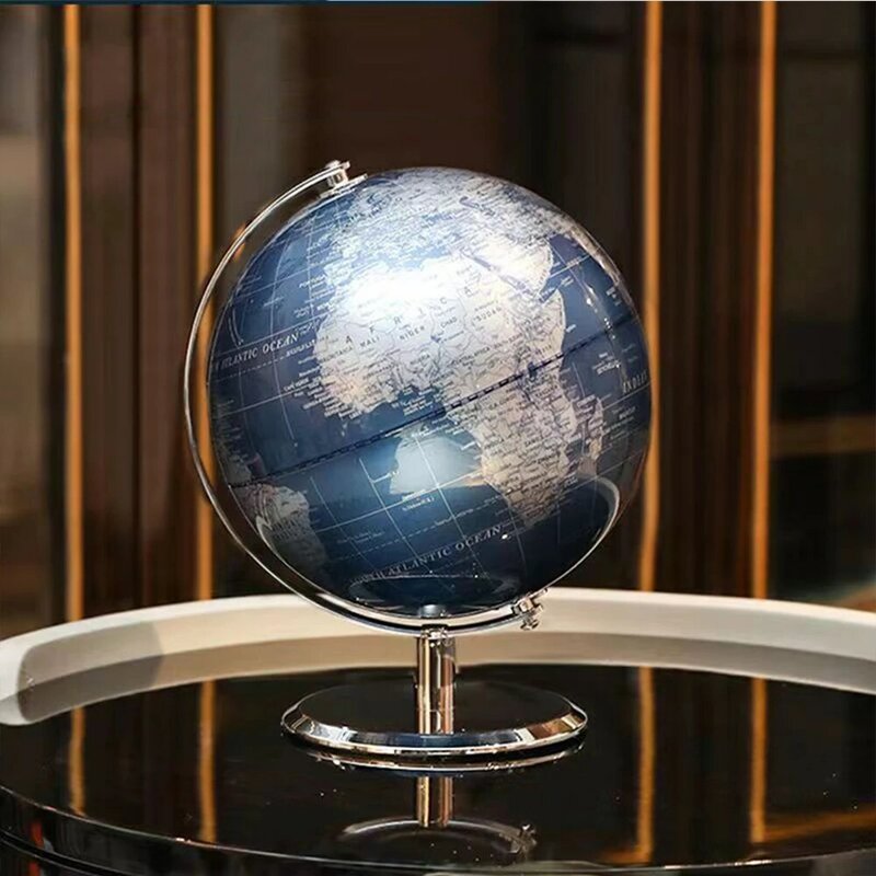 Big Home Decor Accessories Retro World Globe Modern Learning World Map Globe Kids Study Desk Globe Geography Kids Education