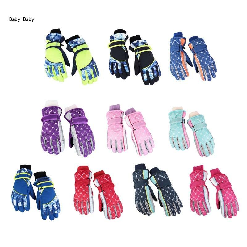 Găng tay trẻ Găng tay giữ nhiệt ngoài trời chống gió chống gió Trẻ Găng tay mùa đông Q81A