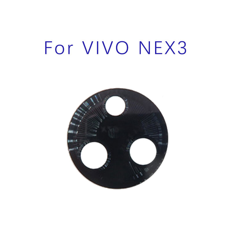 Vivo nex3 후면 카메라 유리 렌즈, 프레임 포함, nex3s 휴대폰 수리