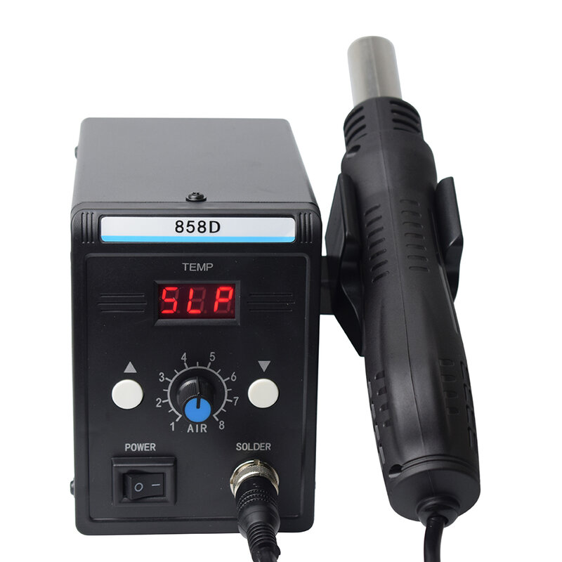 Eruntop-Station de odorà air chaud 858D, fer à souder numérique, machine à souder, expédiBGA