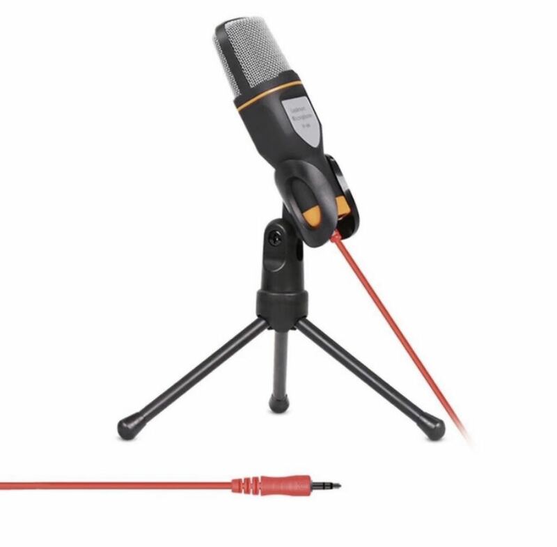 Desktop Stereo Condenser Microphone Sf-666 + Tripod