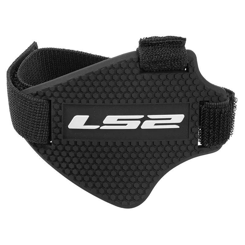 LS2 motorcycle anti slip gear shift shoe cover motorcycle adhesive gear shift leather protective cover lever pad gear position
